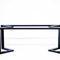 Heavy Duty Steel Table Base For Large Dining - 28'' H X W 72'' L Metal Bracket By Balasagun - thumbnail 3