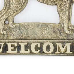 Irisch Wolfhound, Dog Welcome, Hanging Decoration, Limited Edition, Artdog - thumbnail 4