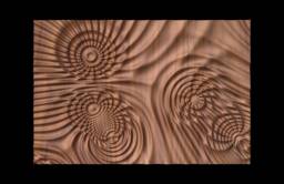 Flow 7720 Decorative Abstract 3D Relief Op Art Sculpture Model For Cnc Machining - thumbnail 1