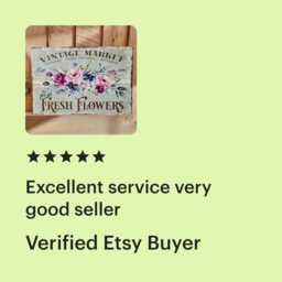 Rustic Flower Market Metal Sign - Farmhouse Wall Decor - thumbnail 2