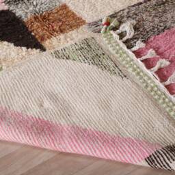 Authentic Boujaad Rug, Soft Moroccan Rug 5x7 Ft - thumbnail 4