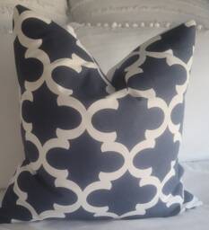 3 Color Choices Black Ogee.golden Yellow Ogee.navy Pillow Cover.spring.summer Accent Pillows.toss Pillow.throw Pillow.slipcovers.home Decor - thumbnail 1
