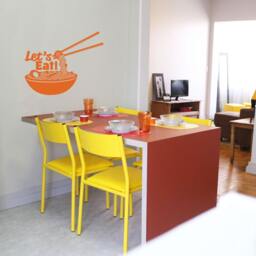 Ramen Bowl Wall Decal - Japanese Kitchen Art Vinyl Sticker - thumbnail 3