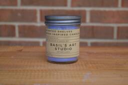 Basil's Art Studio - Picture Of Dorian Gray Book Candle Scent Inspired Literary Gift For Reader Soy