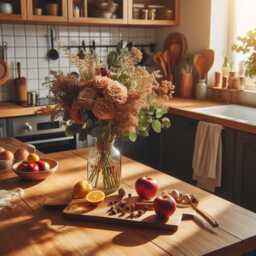 Customizable Wooden Kitchen Worktop - Durable Island, Handcrafted, Rustic Wood Counter Solid Countertop - thumbnail 2