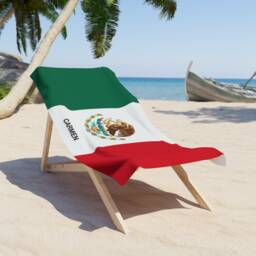 Mexico Beach Towel, Mexico Flag Tovel, Of Mexico, Beach Country Gift, Gift - thumbnail 4