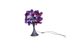 Multicolored Resin Bubble Bedside Table Lamp Modern Bedroom Lighting Decor
