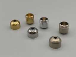 Split Metal Acorns - Cord Connector For Roman Blinds/Light Pull Pack Of 2 - thumbnail 3