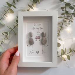 Special Friend You Are The Gin To My Tonic Birthday Gift Pebble Art Unique Small Picture Frame Stone People Personalised 50Th 60Th 40Th Her
