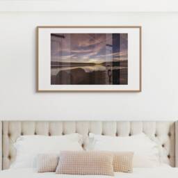 Big Bear Lake Sunset Print, Southern California Wall Art - thumbnail 3