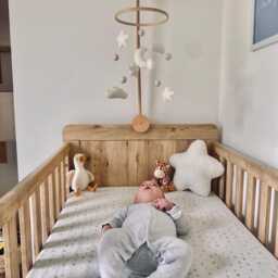 Neutral Star Pillows - Boucl?? Nursery Decor - Handmade Baby Room, Kids Room Or Playroom Decoration Shower Gift Idea - thumbnail 3
