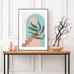 Abstract Wall Prints, Boho Decor Living Room, Bedroom, Neutral Posters, Home Decor, Room Minimalist - thumbnail 1