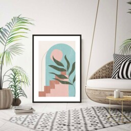 Abstract Wall Prints, Boho Decor Living Room, Bedroom, Neutral Posters, Home Decor, Room Minimalist - thumbnail 3