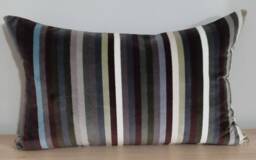 Christian Lacroix Striped Velvet Cushion Cover - 35x55 cm