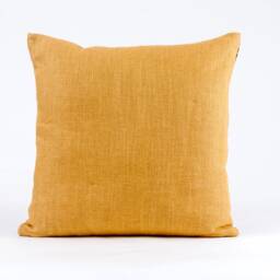 Lee Jofa Kilim Tapestry Pillow Cover, Red Gold Ikat Design - thumbnail 4