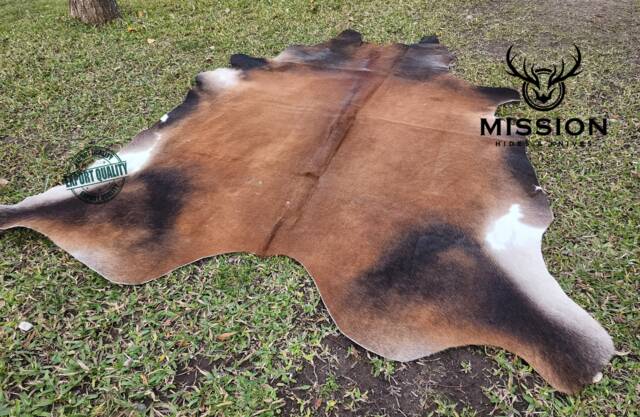 Extra Large Cowhide Cowhide Rug. Unique Peau De Vache. Cow Skin - image 1