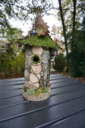 Large Handmade Bird House, Personalized Gift, Tmade Gift - Chcikapee Inn - thumbnail 1