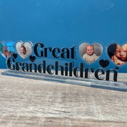 Great Grandchildren Personalised Photo Frame - Mother's Day Gift Grandparents Nana Grandma Grandad Family Memories - thumbnail 2