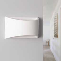 Sky - Contemporary Sconce Ceramic Shades Modern White Wall Lamp Lighting For Home Decor - thumbnail 1