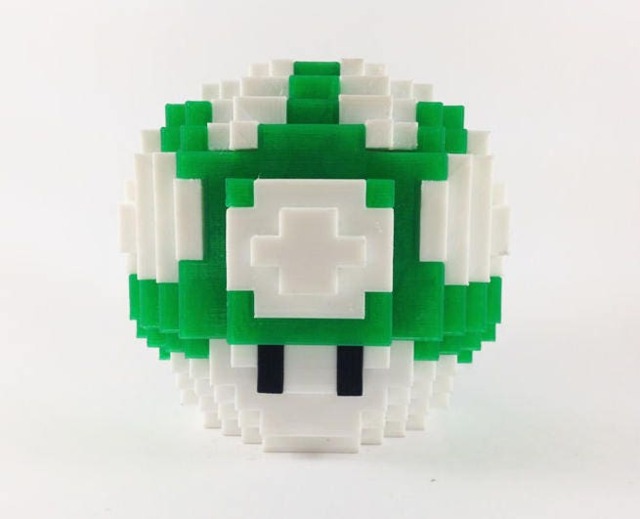 Mushroom Green Mushroom 1Life Mariobros - image 1