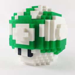 Mushroom Green Mushroom 1Life Mariobros - thumbnail 3