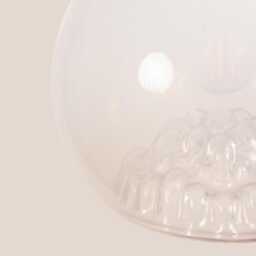 Alenka Vintage Pendant Light Mcm Hanging Handcrafted Glass Lamp Retro Ceiling Fixture Yugoslavia Gold Brass - thumbnail 2