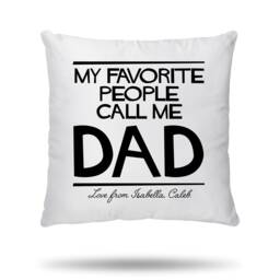 Personalised Gifts For Dad Cushion Case Custom Made Fathers Day Gifts, Birthday Men Who Have Everything From Daughter
