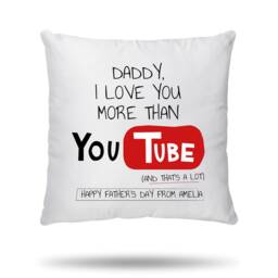 Personalised Gifts For Dad Cushion Case Custom Made Fathers Day Gifts, Birthday Men Who Have Everything From Daughter - thumbnail 4