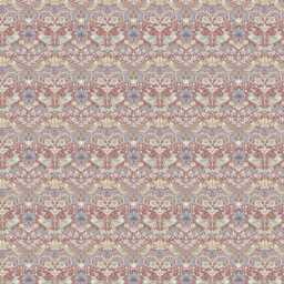William Morris, Strawberry Thief, Clarke & Clarke, Plum, Arts Crafts, Burgundy Cotton Cushion Cover, Throw Pillow Home Decor - thumbnail 3