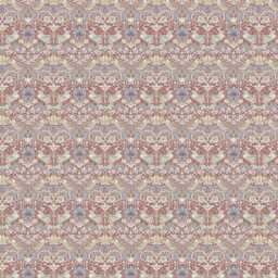William Morris, Strawberry Thief, Clarke & Clarke, Plum, Arts Crafts, Burgundy Cotton Cushion Cover, Throw Pillow Home Decor - thumbnail 3