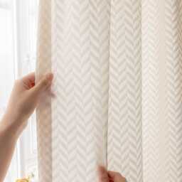 Custom Curtains Wave Style Net Sheer Voile Curtain For Bedroom Living Room - thumbnail 1