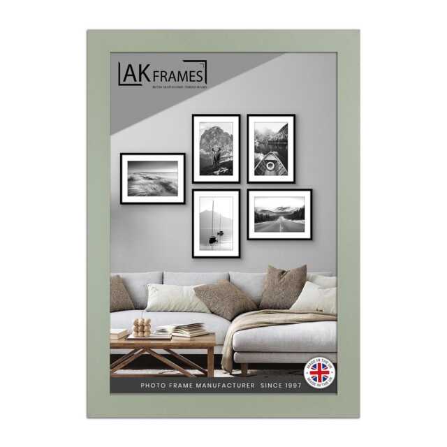 A1 A3 A4 A2 Red & Green Picture Frames - Room Decor Aesthetics Photo Frame Gift For New Mom Modern Colourful Wall Art - image 1