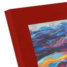 A1 To A6 Red, Pink & Green Picture Frame - Room Decor Aesthetics Photo Gift For New Mom Modern Colourful Wall Art Frames - thumbnail 2