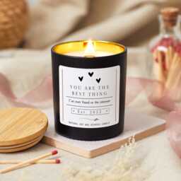 Anniversary Personalised Candle Gift, Best Thing I Ever Found On The Internet, Boyfriend Valentines Present, Funny Candles Gift - thumbnail 2