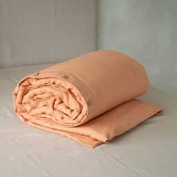 Linen Duvet Covers Queen To King Sizes, Quilt Cover, Comforter, Natural Bedding - thumbnail 2