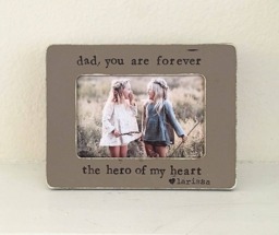 Personalized Dad Picture Frame Father Of The Bride Gift - thumbnail 1