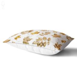 Rectangle Cushion Covers With Gold Leaf Photos Theme - Different Size Options Printed - Not Foil To Oeko-Tex?? Suede Fabric - thumbnail 2