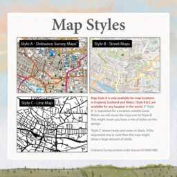 Personalised Football Map Print - Stadium Location Gift For Him, Dad Or Son Unique Birthday Father's Day Present Va112 - thumbnail 2