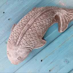 stone Carp Fish Garden Ornament Fishing Pond - thumbnail 3