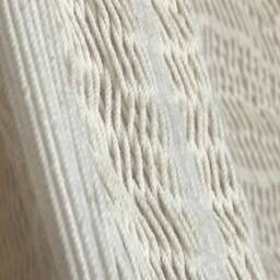Mexican Cotton Mayan Hammock/Single Light Cream Top Quality Cotton Hammock - thumbnail 4