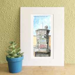 Lunken Airport Watercolor Print, Cincinnati, Ohio - thumbnail 2