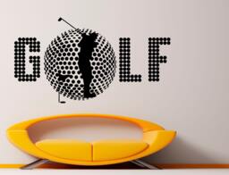 Golf Decal Wall Vinyl Sticker Spotr Game Interior Removable Home Art Decor - 8Gob2 - thumbnail 1