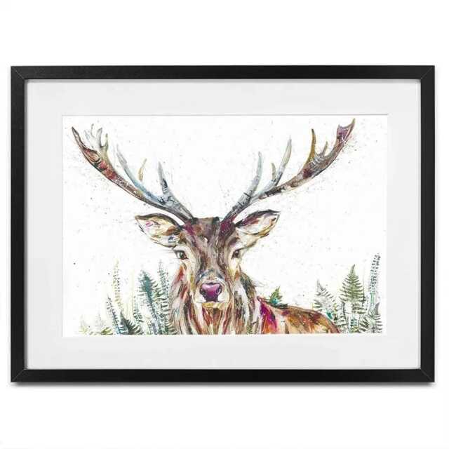 Nature Stag Framed Art Print - image 1