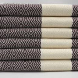 "Burgundy Beach Towel, Pool Peshtemal, Turkish Towel, Diamond Towel, Cotton Peshtemal, Peshtemal, Towel, Peshtemal, Bath Peshtemal 40""x70" - thumbnail 2