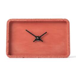 "Concrete Mantel Clock 4"" X 6, 3" - thumbnail 2