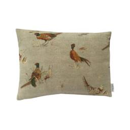 Christmas Gifts Pheasant Game Bird Throw Pillow Cover Country Linen Home Decor - thumbnail 2