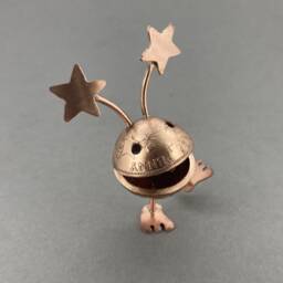Monstar - Handmade Copper Coin Figure With Stars - thumbnail 4