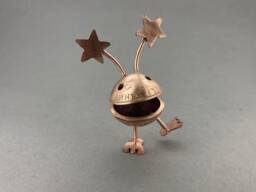 Monstar - Handmade Copper Coin Figure With Stars - thumbnail 1