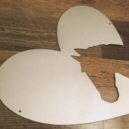 Metal Horse Heart Sihlouette - Sign Decor Equestrian Girls Wall Christmas Gift -Horse - thumbnail 3
