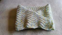 Crochet Weavy Baby Blanket, Gift Idea's, Shower, in Multi-Color Gift's For Her, Him. Ready To Ship - thumbnail 1